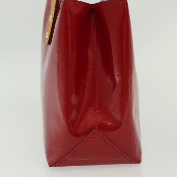 LOUIS VUITTON Monogram Vernis Reade PM Hand Bag Pomme D'amour - Picture 5 of 15